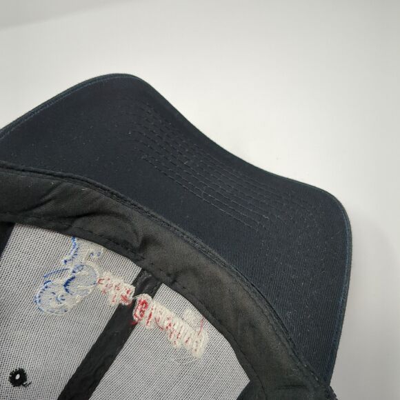 GSL Soda Blasting Inc. Snapback Trucker Hat Black One Size Mesh Back - Picture 7 of 8